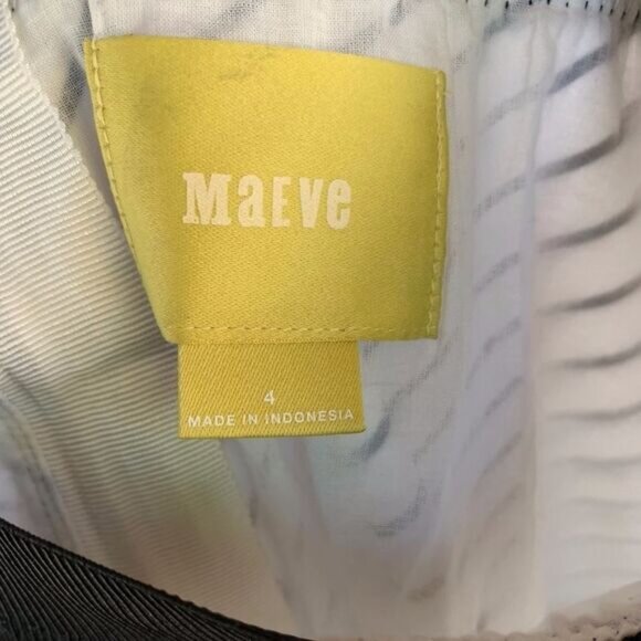 Anthropologie Maeve Striped Skirt Size 4 - Picture 4 of 4
